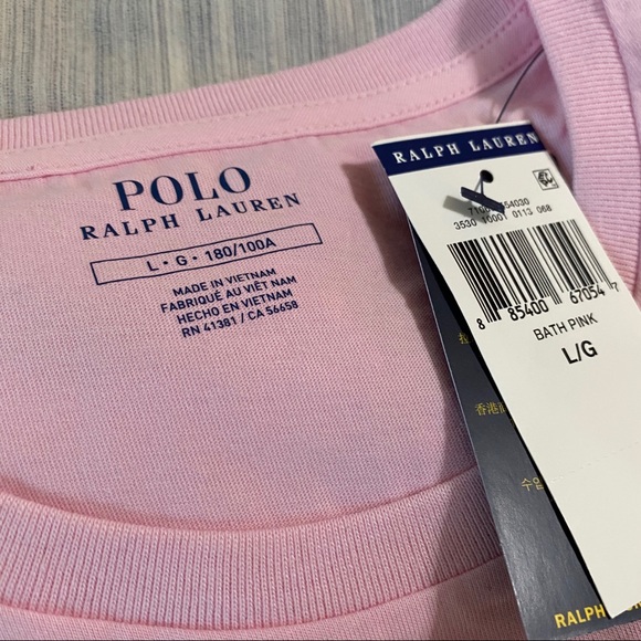 Polo Ralph Lauren Mens Crew Neck Big Pony T-Shirt - Picture 7 of 9